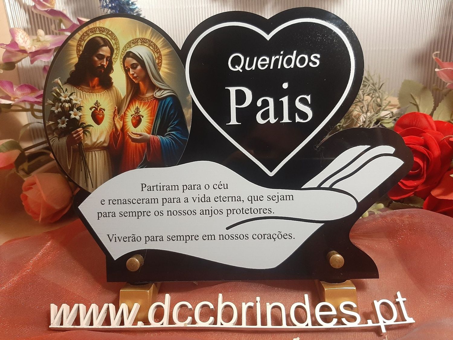 Lápide coração