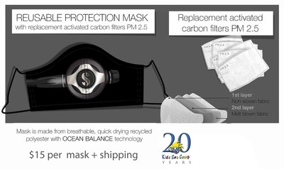 Kids Sea Camp Protective Mask