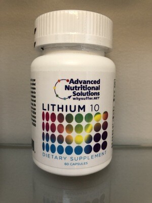 Lithium 10 60 Capsules
