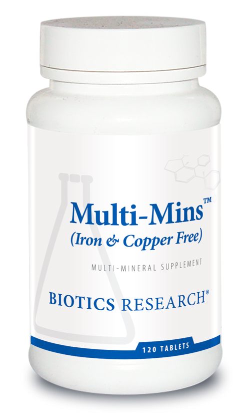 Multi-Mins™ (Iron &amp; Copper Free) 120 Tablets