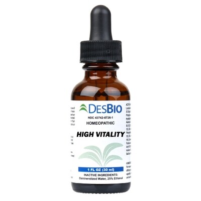 High Vitality (HGH Vitality Drops) 1 fl oz