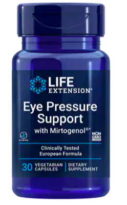 Eye Pressure Support with Mirtogenol® 30 Capsules