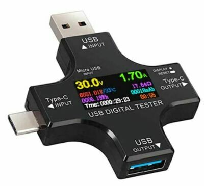 USB / USB-C Tester - Ammeter & more
