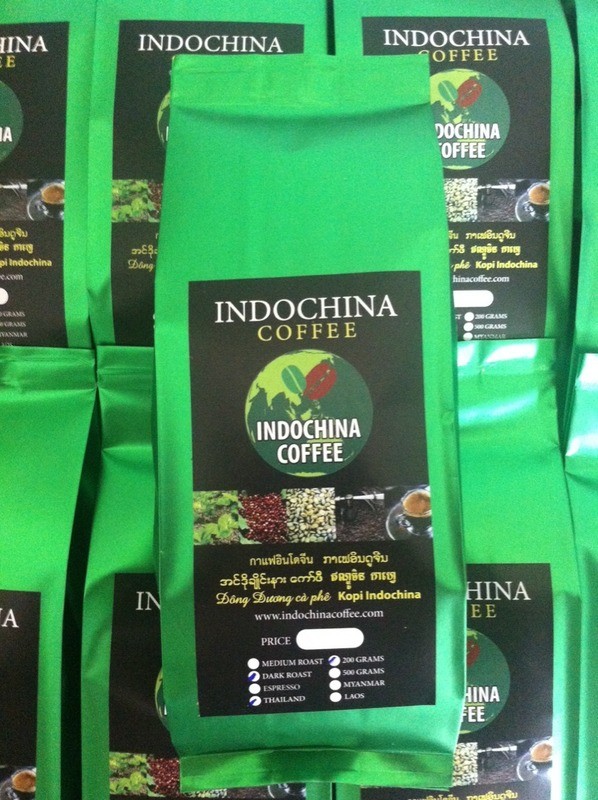 Indochina Coffee - Dark Roast - 200 grams (คั่วแบบเข้ม)