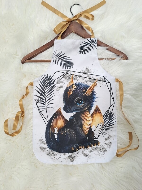 Tablier enfant dragon