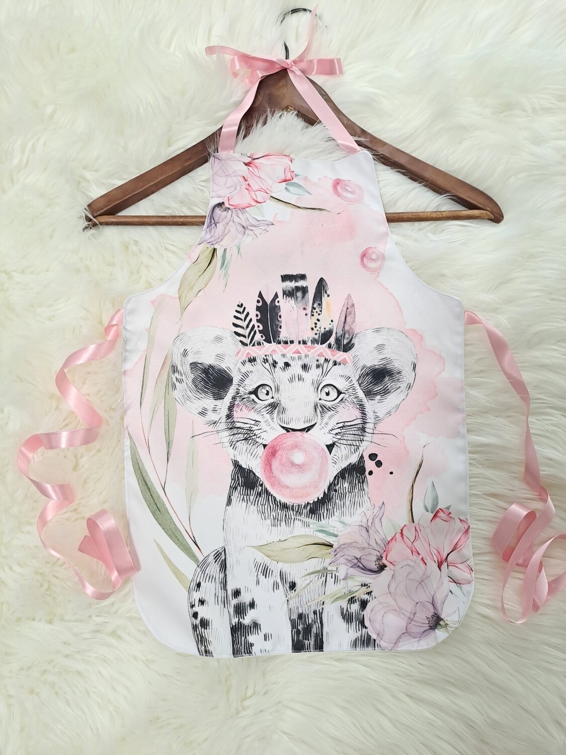 Tablier enfant lion