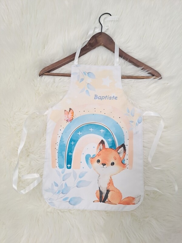 Tablier enfant renard