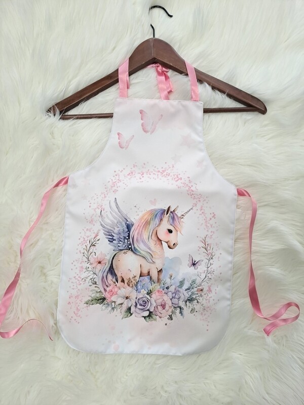 Tablier enfant licorne