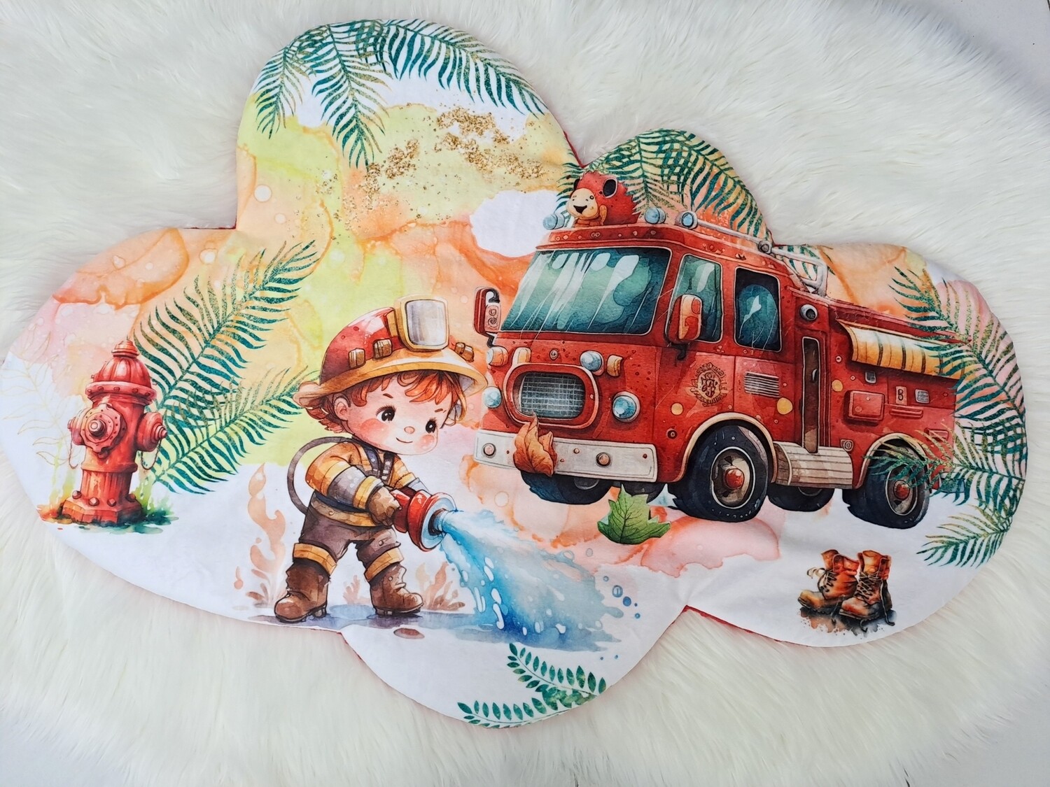 Tapis de sol pompier