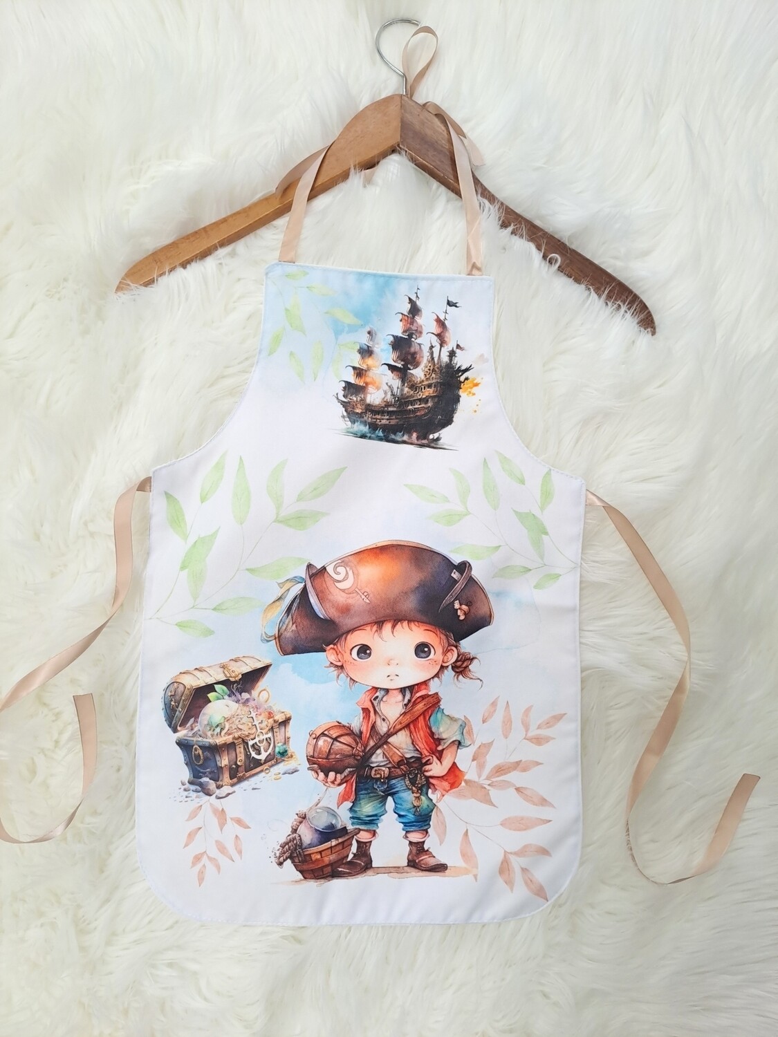 Tablier enfant pirate