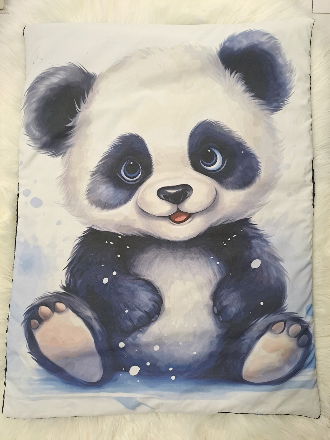 Couverture panda unique enfant