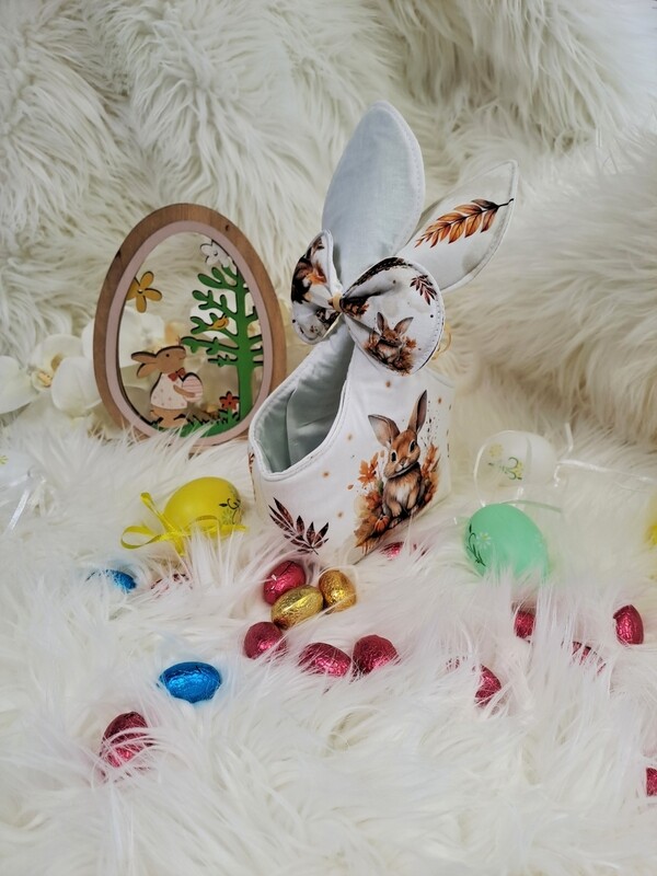 Panier de pâque lapin