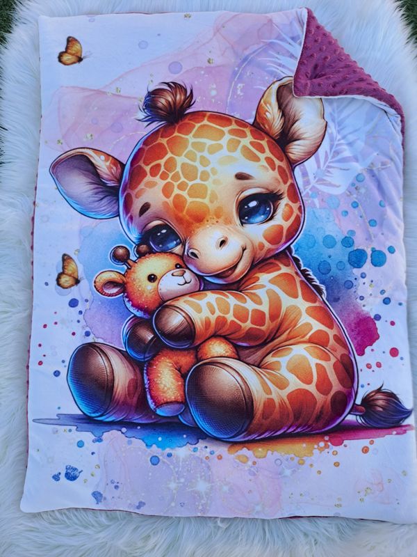 Couverture octopus unique enfant 