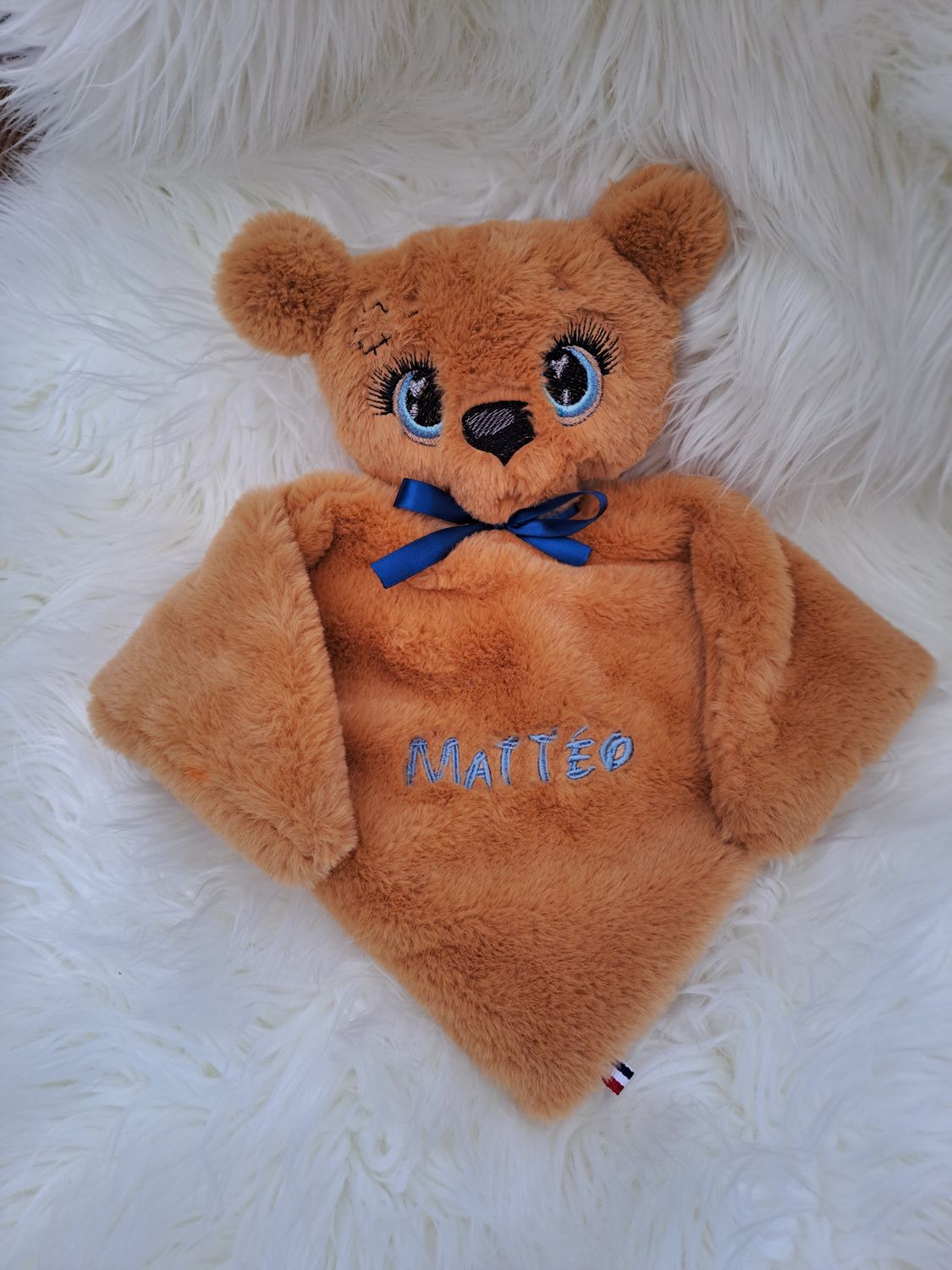 Doudou ourson camel