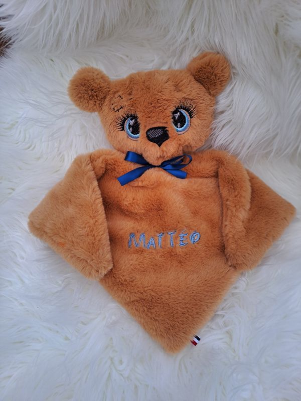 Doudou ourson camel