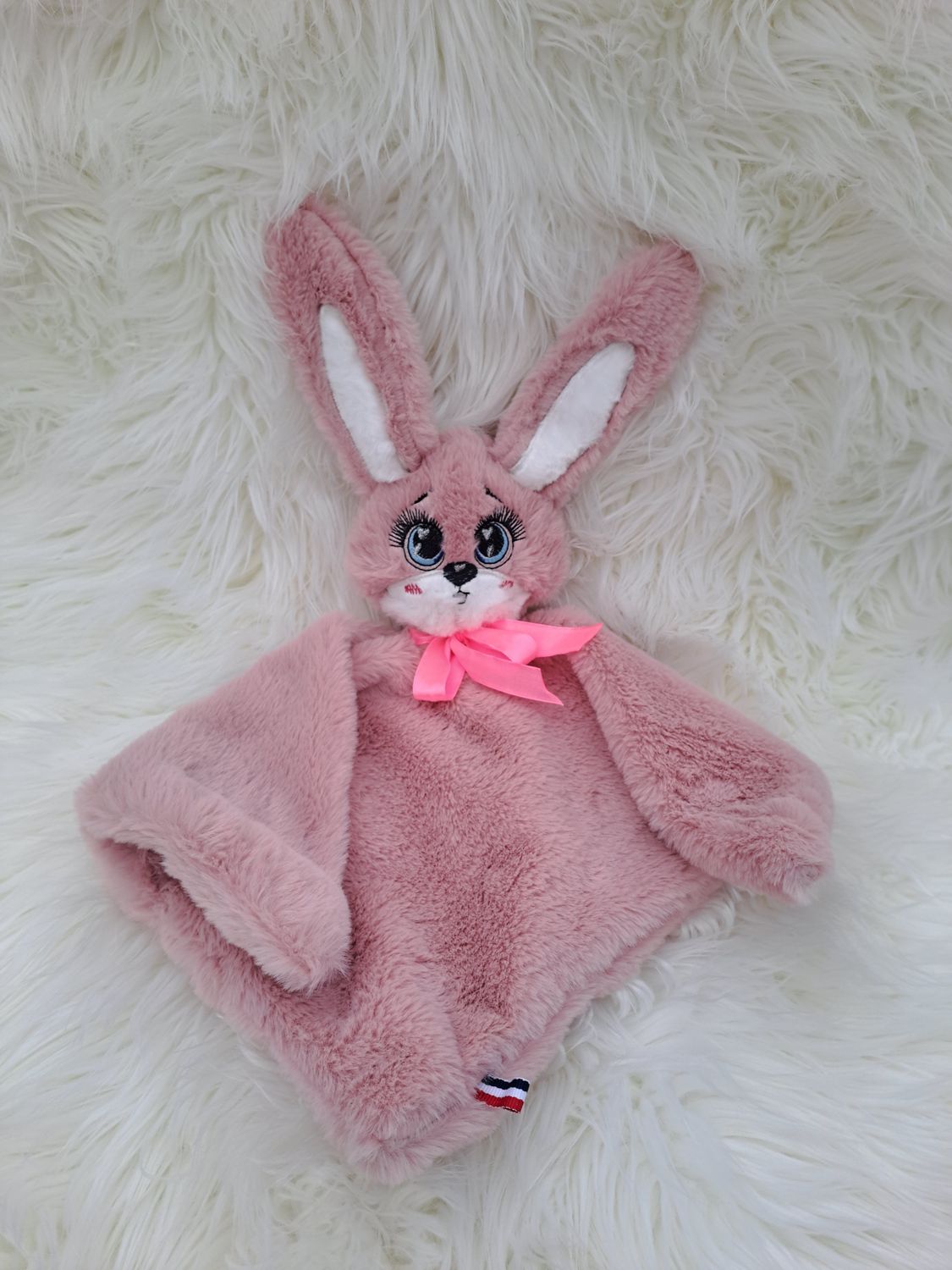 Doudou lapin petit modèle