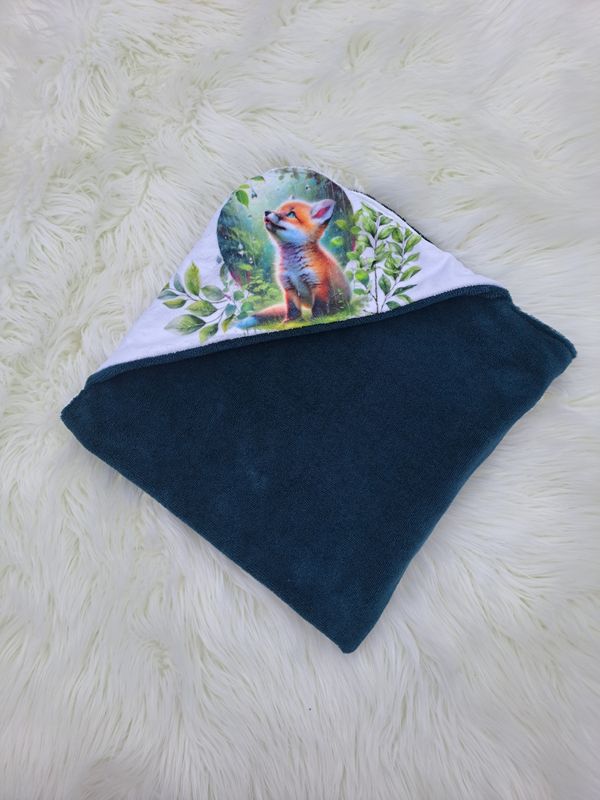Cape de bain renard 