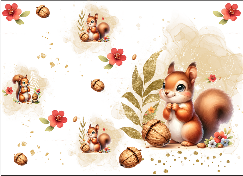 Carnet de santé renard bébé