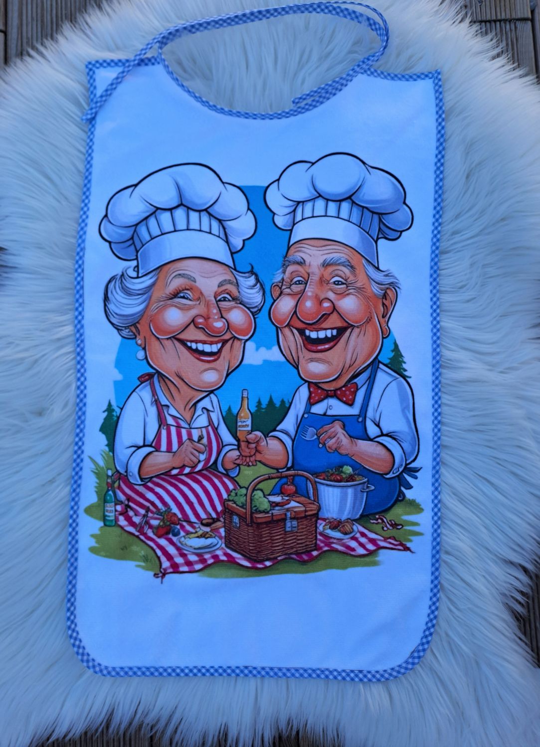 Bavoir adulte chef