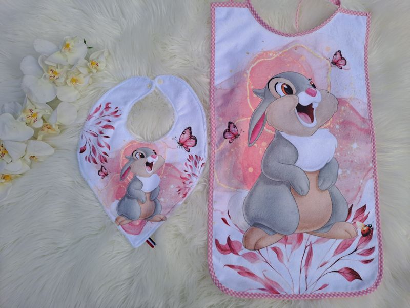 Bavoir bandana panpan 