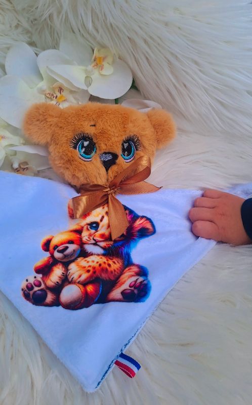 Doudou lion doudou