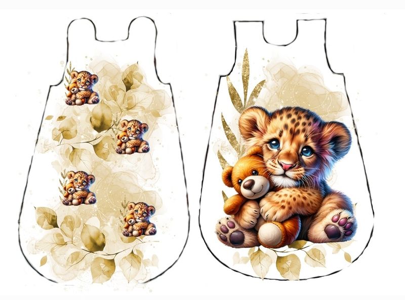 Gigoteuse bébé lion doudou Gigoteuse bébé lion doudou