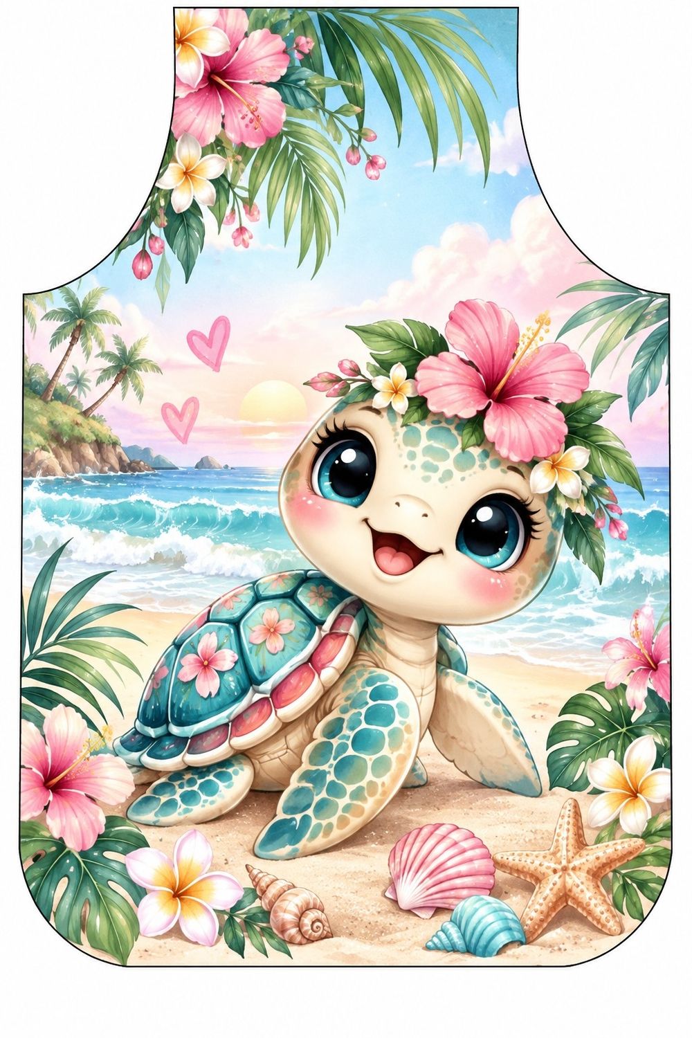 Tablier enfant tortue Tablier enfant tortue