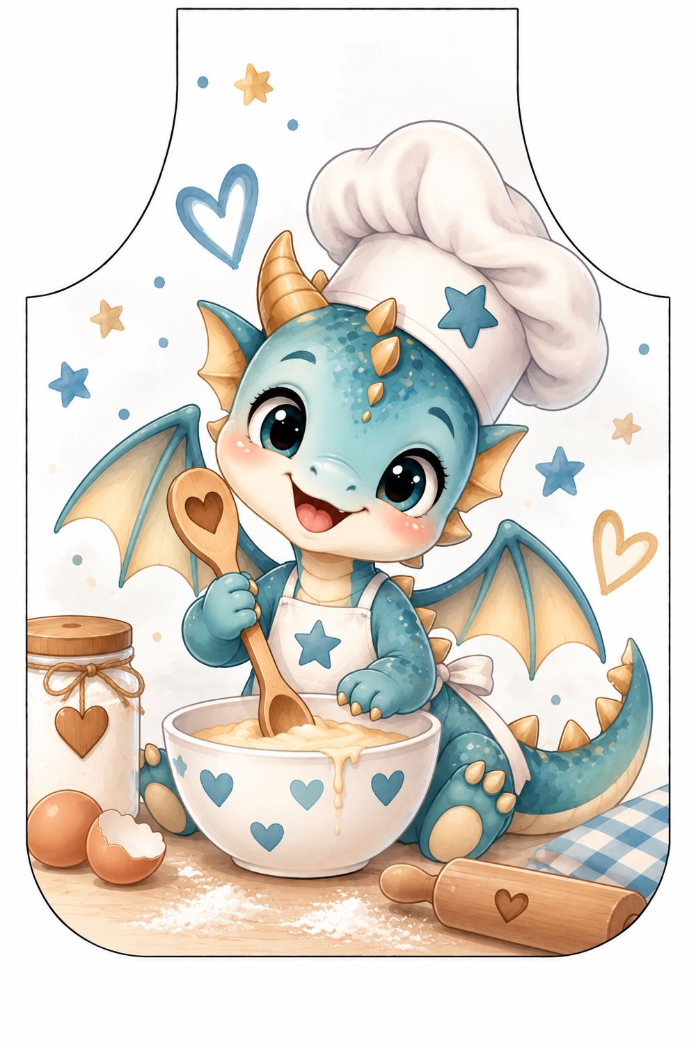Tablier enfant dragon Tablier enfant dragon