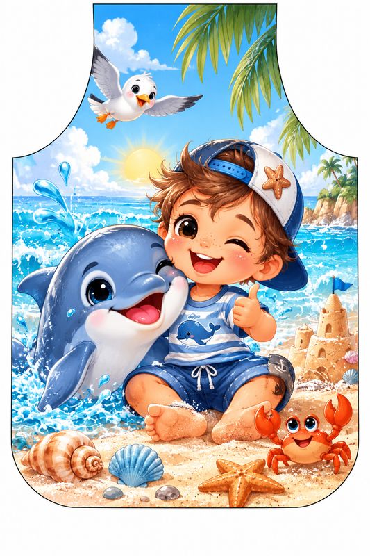 Tablier enfant dauphin Tablier enfant dauphin