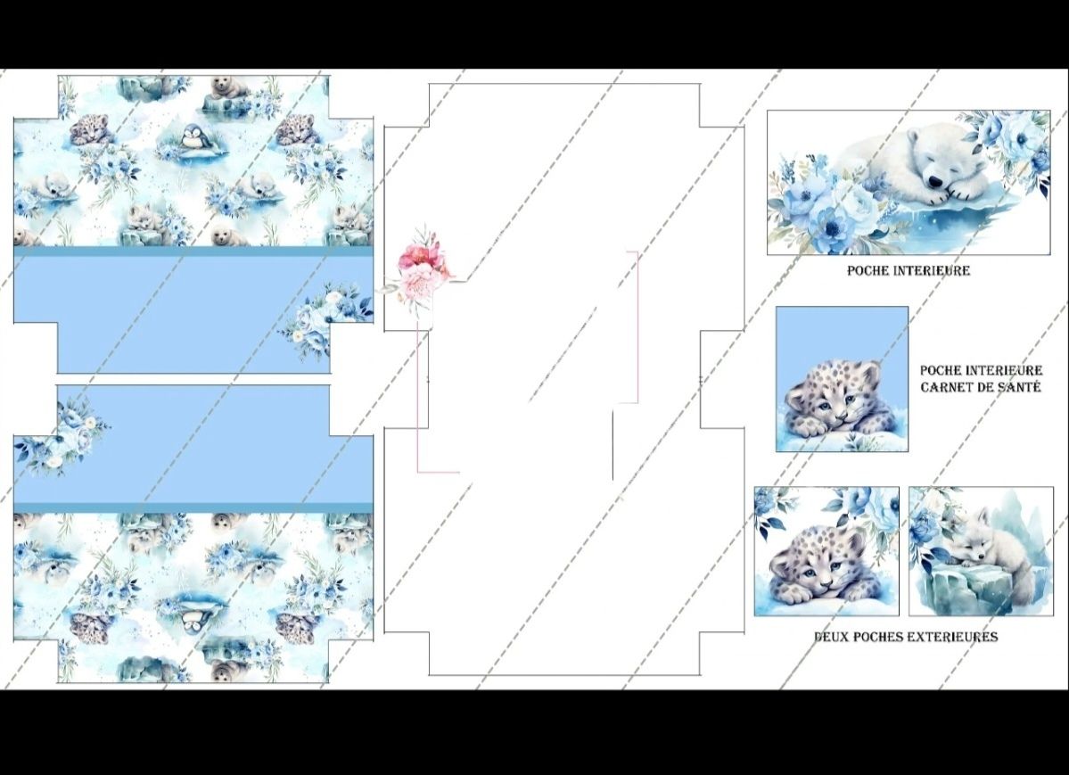 Sac à langer loup Sac à langer loup