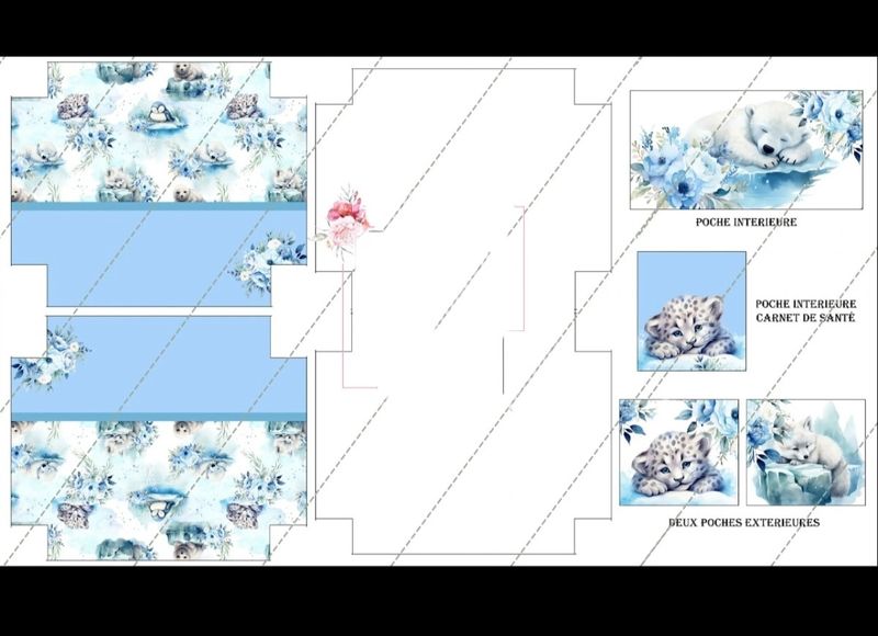 Sac à langer loup Sac à langer loup