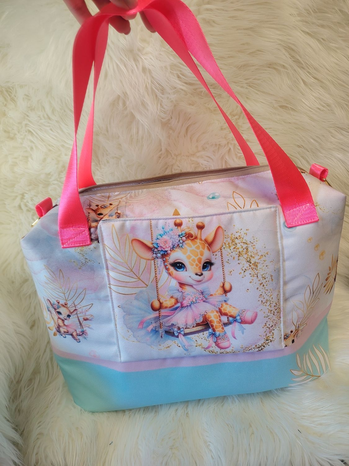 Sac à langer girafe