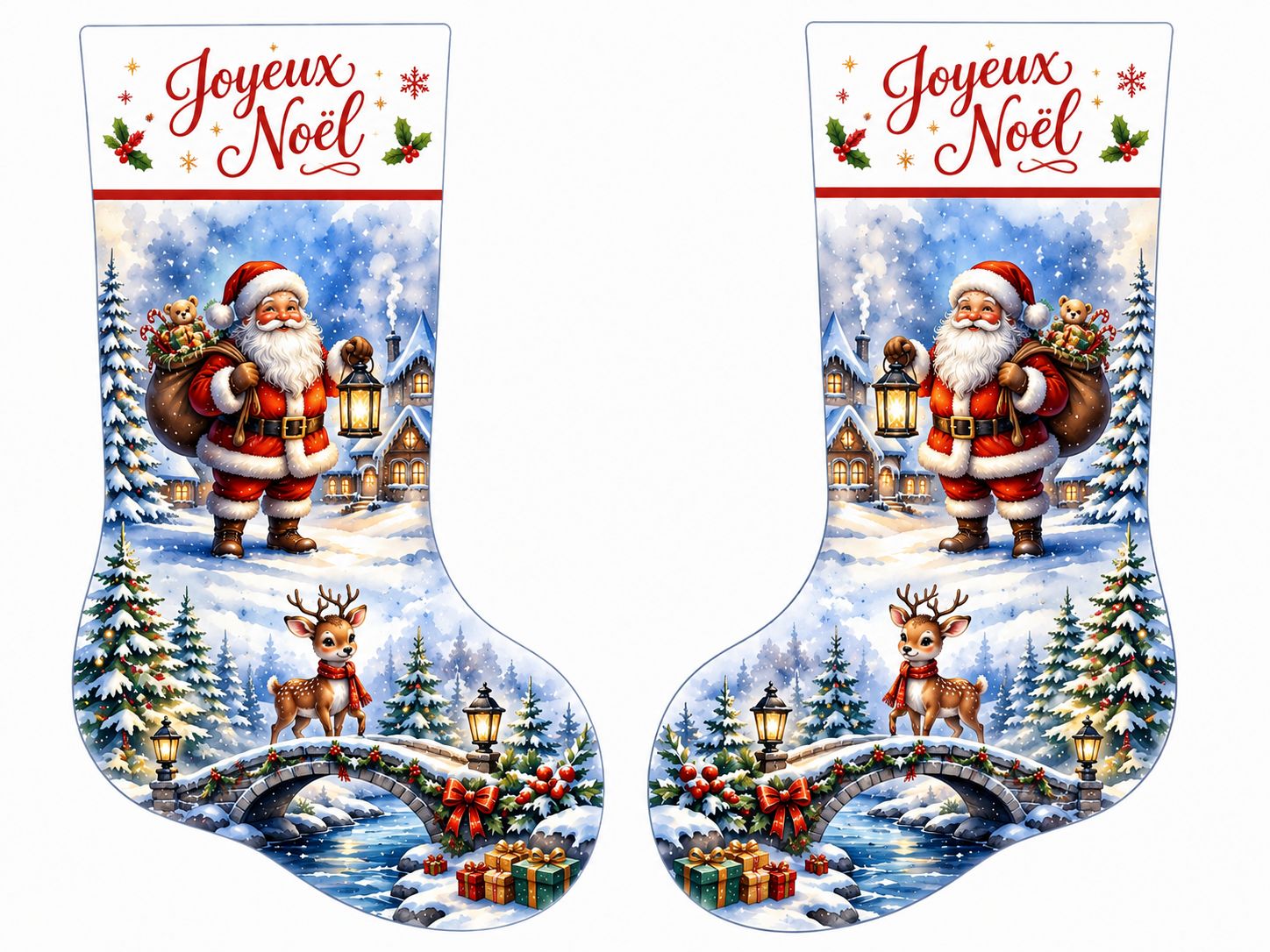 Chaussettes de Noël Chaussettes de Noël