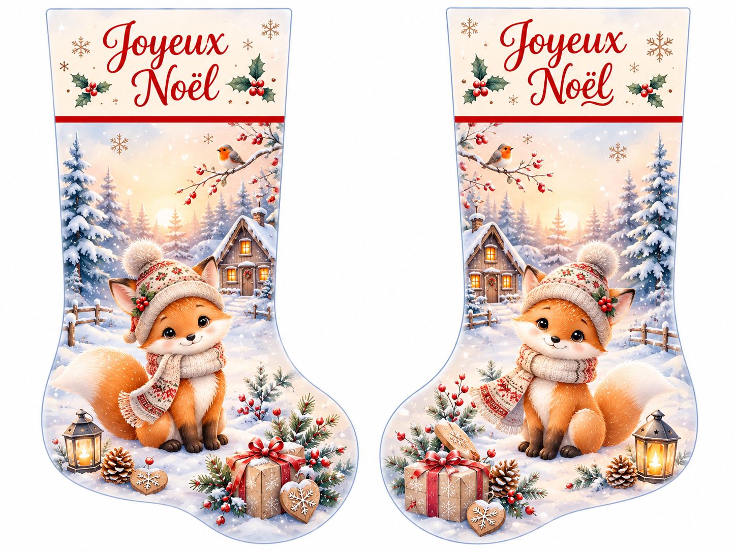 Chaussettes de Noël Chaussettes de Noël
