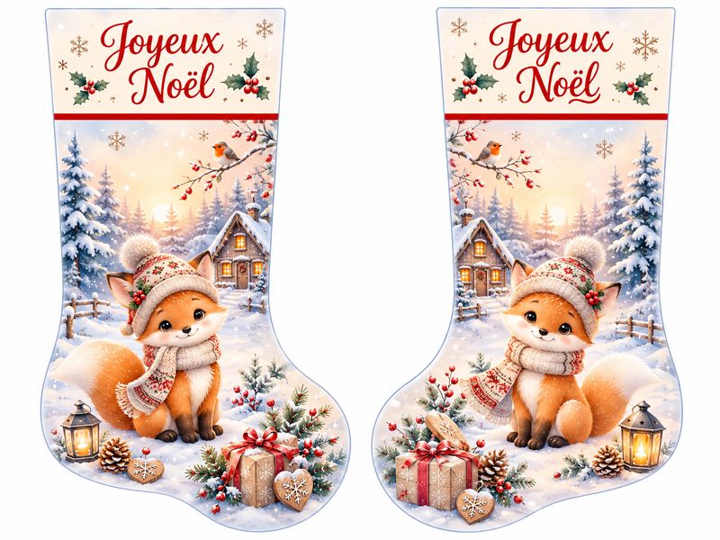 Chaussettes de Noël Chaussettes de Noël