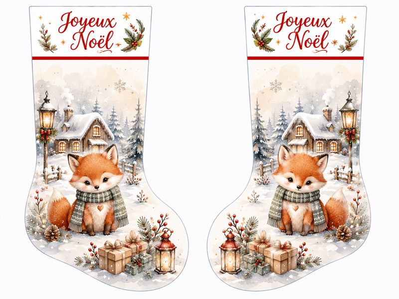 Chaussettes de Noël Chaussettes de Noël