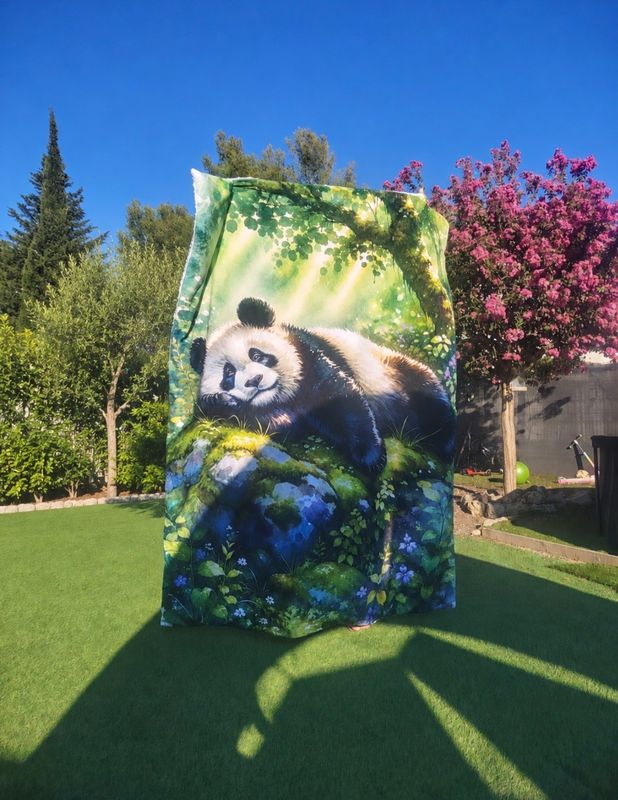 Grande couverture panda Grande couverture panda