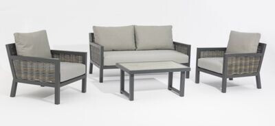 Madrid 4 Seater Coffee Table Set with free cover worth £189!