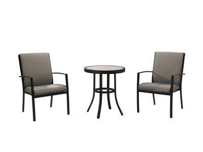Madrid 2 Seater Round Dining Set with free cover