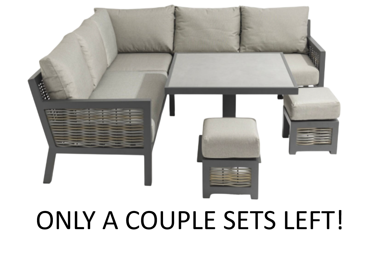 Madrid Square Corner Set with free covers!