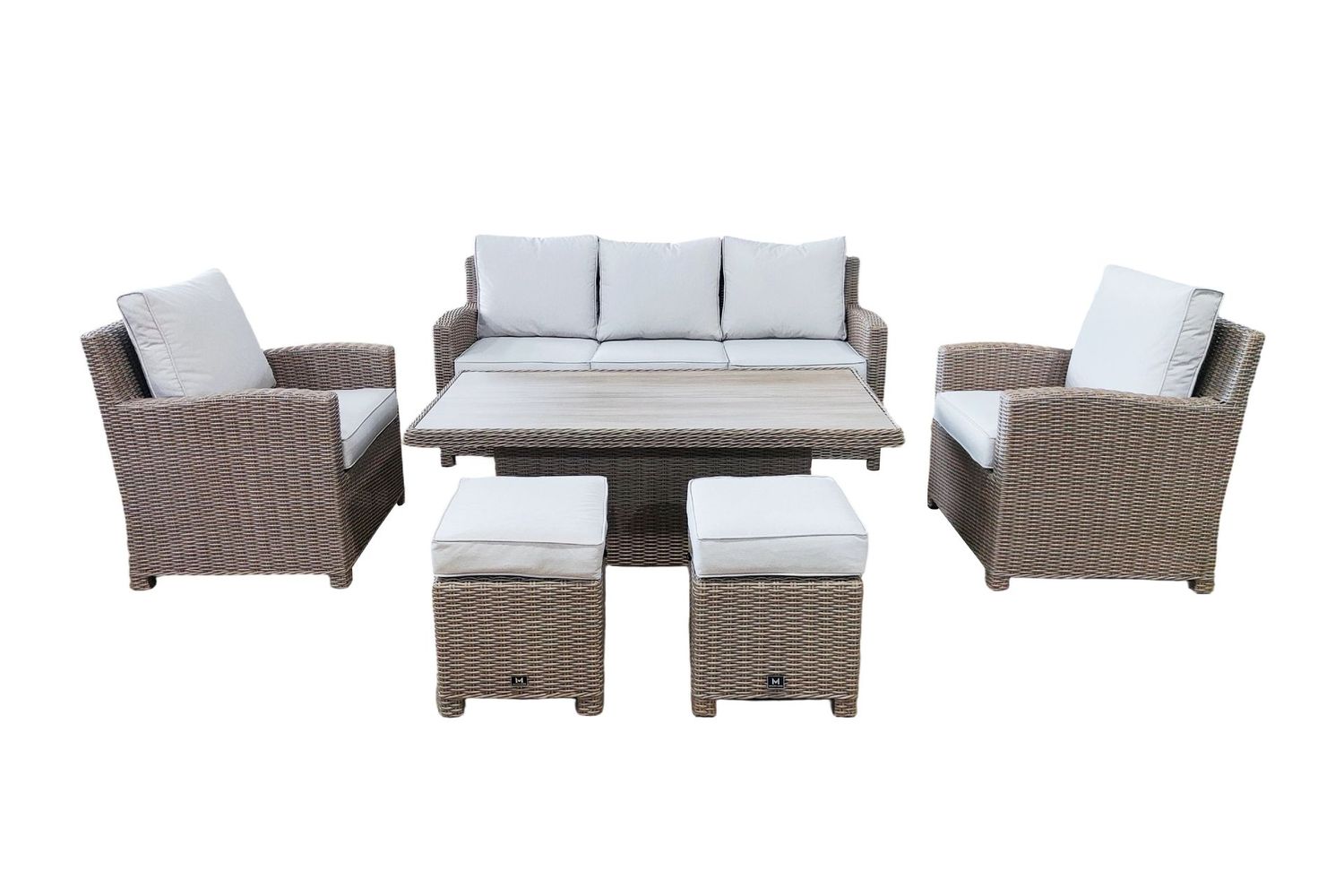 NATURAL St Ives Sofa Dining Set and free covers NATURAL St Ives Sofa Dining Set and free covers