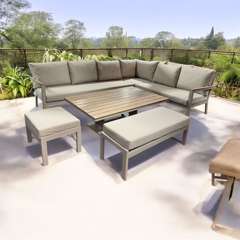 Zest Rectangle Corner Set with free cover