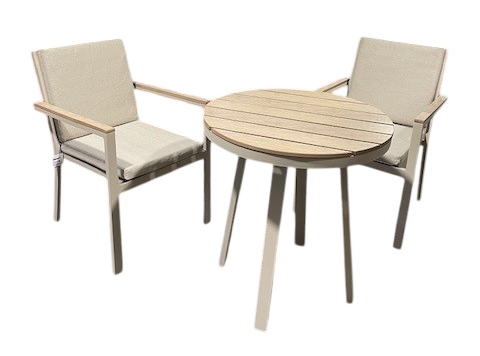 Zest 2 Seater Bistro Set with free cover