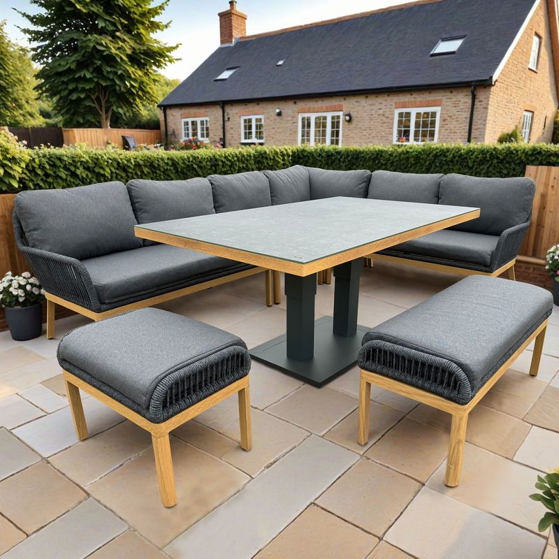 Dunes Rectangle Corner Set with free cover Dunes Rectangle Corner Set with free cover