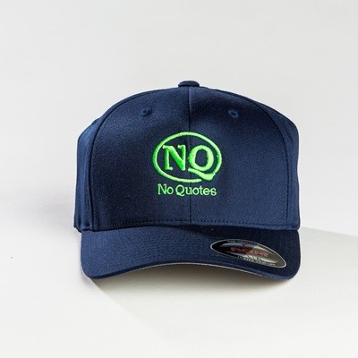 NQ Navy on Lime Flex Fit. (Now Available)