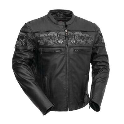 Leather Jackets by First Manufacturing - Smallest DOT Helmet by ...