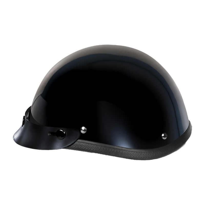 Novelty Smokey WITH Snaps- Hi-Gloss Black
