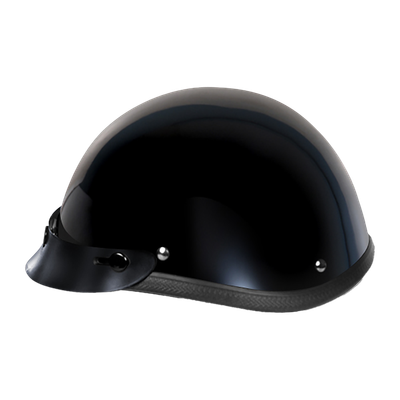 Novelty Smokey WITH Snaps- Hi-Gloss Black