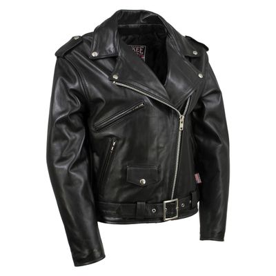 Milwaukee Leather USA MADE MLJKL5004 Women's Black 'The Flaunt' Premium Classic Motorcycle Style Leather Jacket Milwaukee Leather USA MADE MLJKL5004 Women's Black 'The Flaunt' Premium Classic Motorcycle Style Leather Jacket
