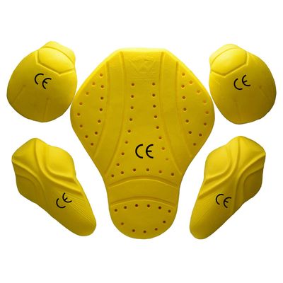 Milwaukee Leather MP7908 5-PC CE-Approved Motorcycle Armor for Shoulder, Elbow and Back| Armor for Motorcycle Jackets Milwaukee Leather MP7908 5-PC CE-Approved Motorcycle Armor for Shoulder, Elbow and Back| Armor for Motorcycle Jackets